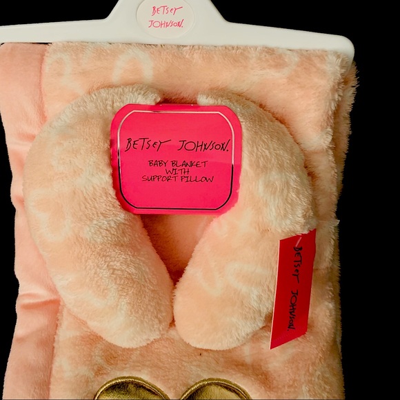 Betsey Johnson Other - BetseyJohnson; BabyBlanket w Support Pillow; NWT